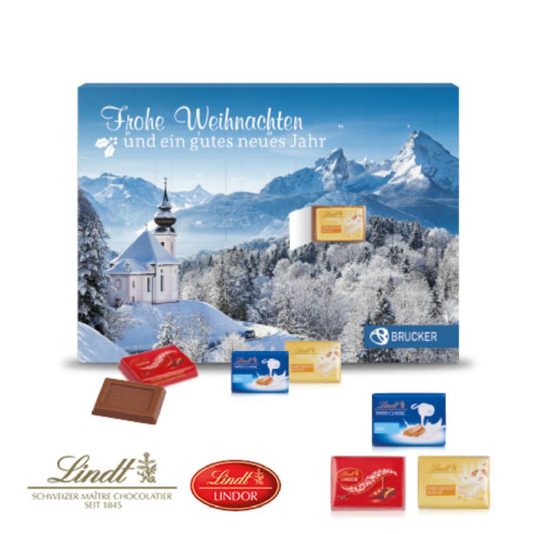 Adventskalender mit Logo bedrucken