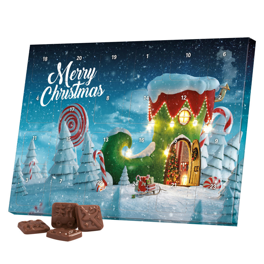Adventskalender mit Logo Classic