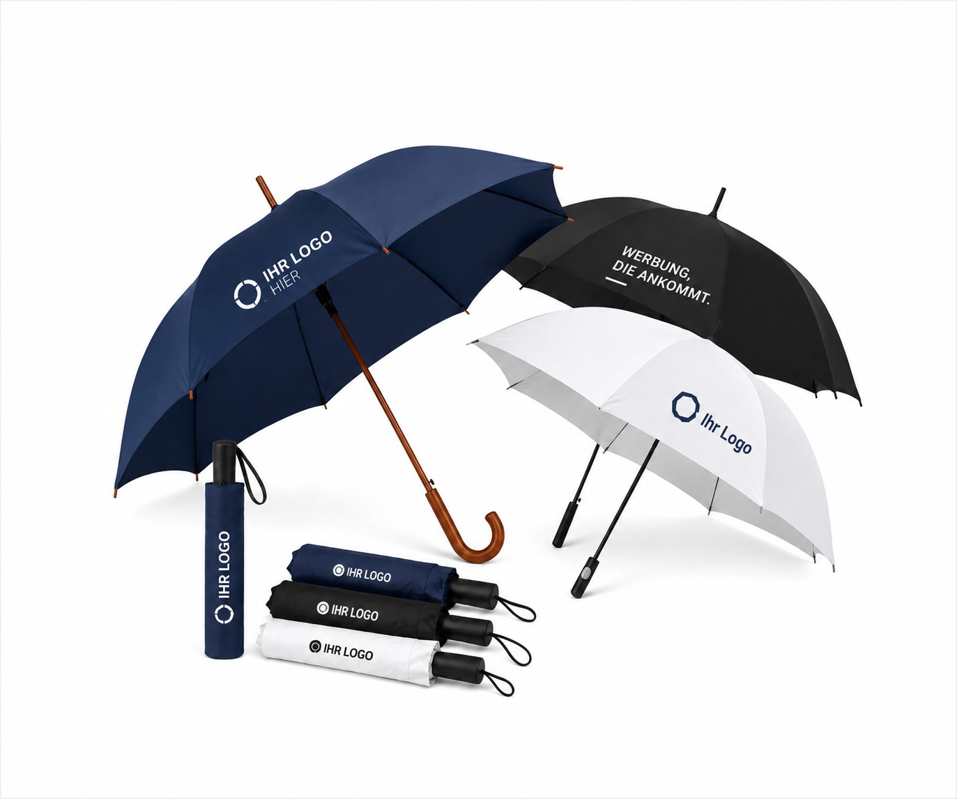 Regenschirme mit Logo bedrucken