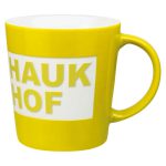 Porzellantasse mit Logo-Gravur