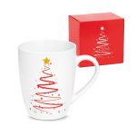 Weihnachtstasse mit Logo bedrucken